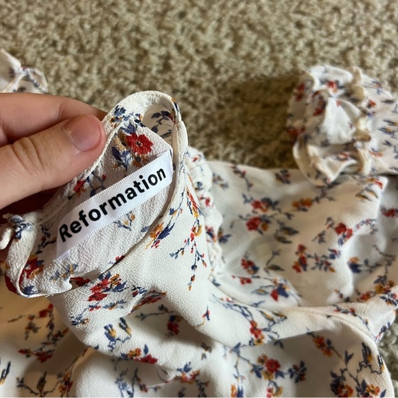 Reformation Doutzen Dress in Gabrielle print - Picture 6 of 8